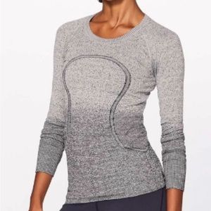 Lululemon Swiftly Tech Long Sleeve ombre sz 6